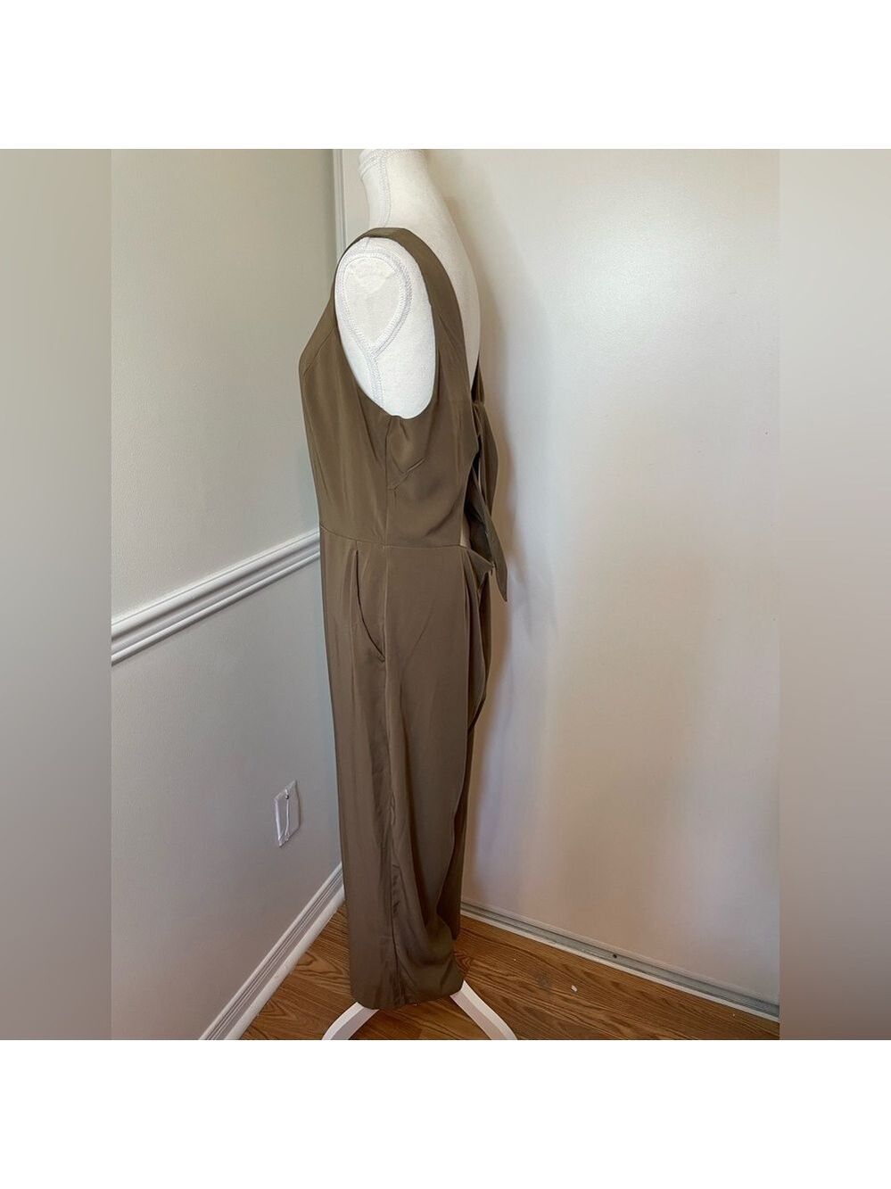 Dynamite Dakota Tie Back Jumpsuit XL - Picture 5 of 15